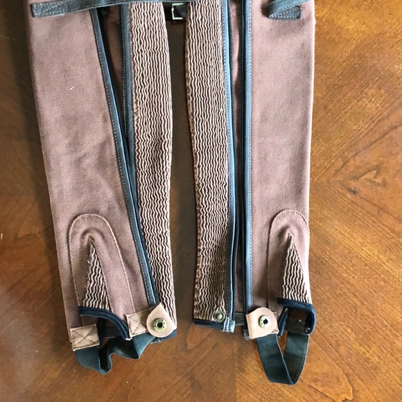 Brown Half Chaps - Picture 2 of 2